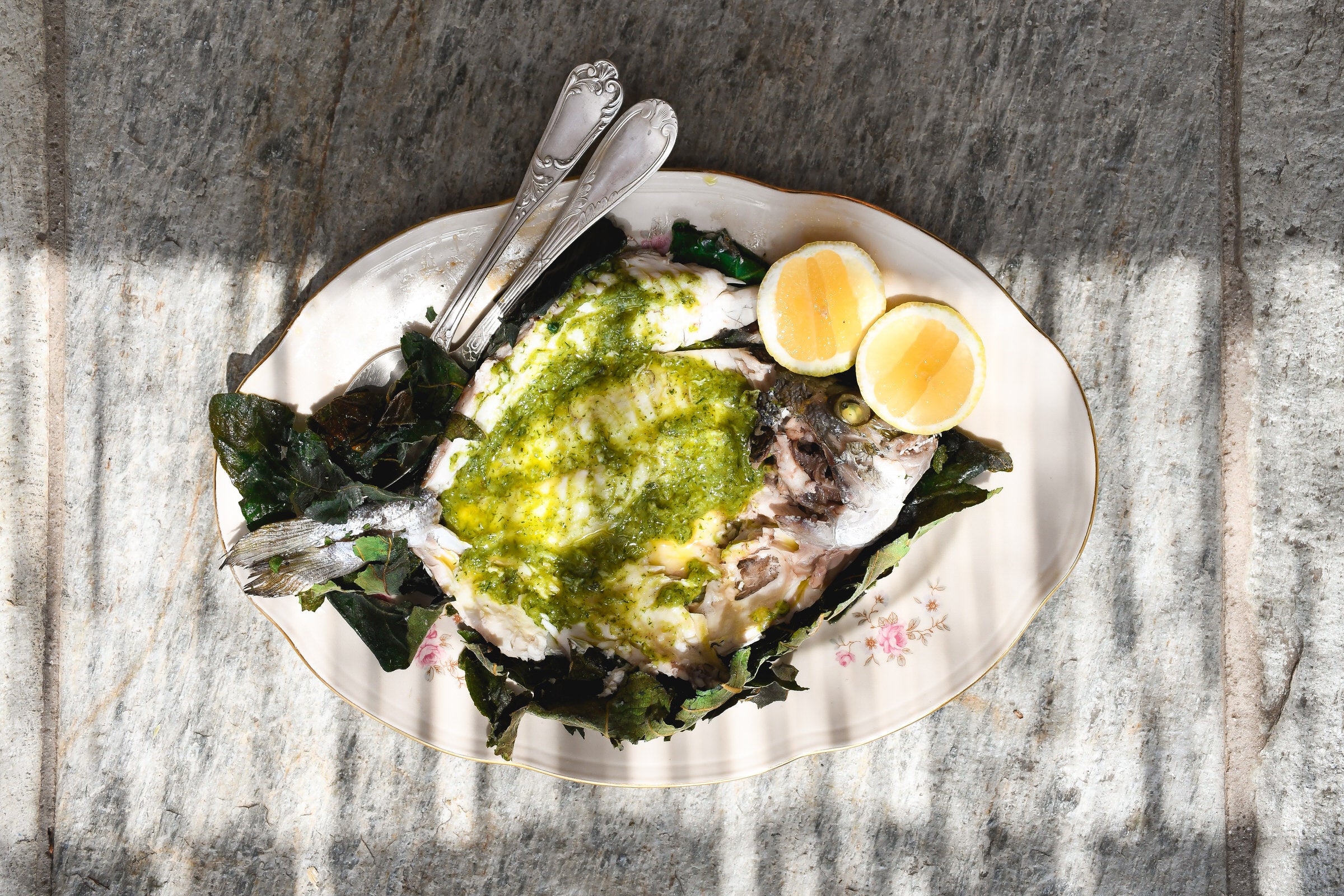 Fig Leaf Fish Oracle Olive Oil